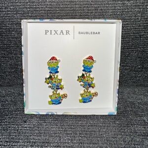 ✨🆕 Pixar Toy Story Alien Christmas Baublebar Earrings